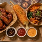 Chikin Bang, korean street food aux arcades : wings et sauces coréennes