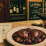 Les 10 meilleurs restaurants à Dijon Côte d'Or 2025 : table de bistrot, meurette et vin rouge