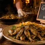 Restaurant grenouilles à volonté : cuisses de grenouilles persillées