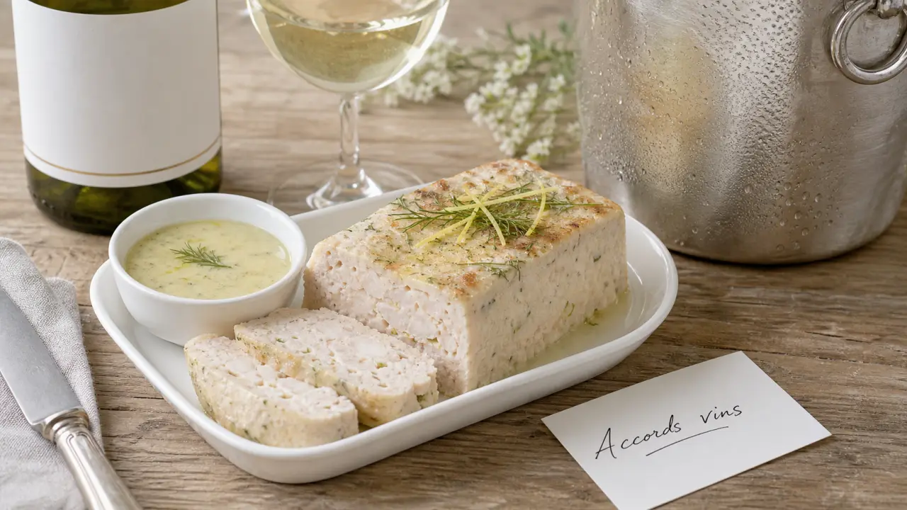 Vin avec pain de poisson : blanc vif, rosé sec ou bulle citronnée