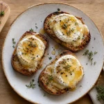 Vin avec fromage de chèvre : verre de blanc de Loire avec chèvre chaud