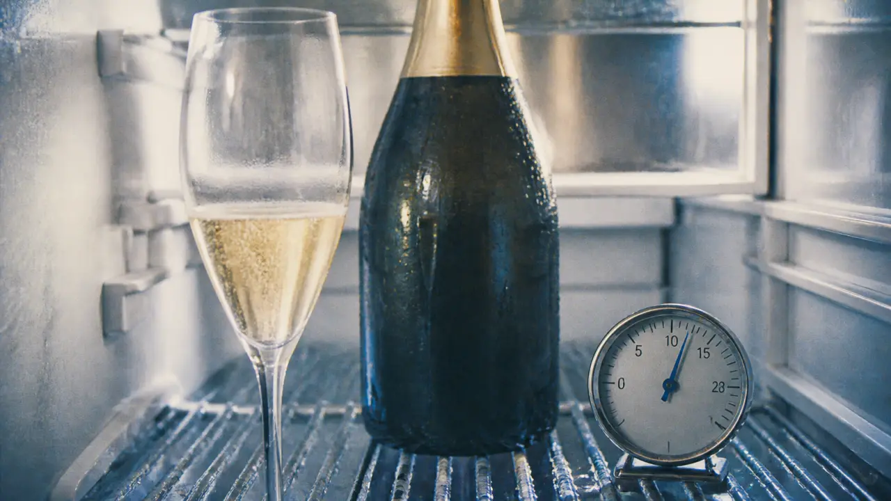 Champagne au frigo combien de temps : bulles préservées