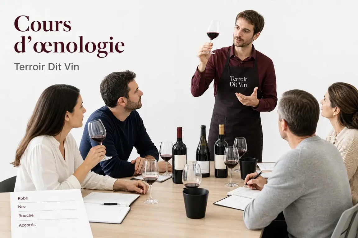Terroir Dit Vin à Falaise, cours d’œnologie et dégustation