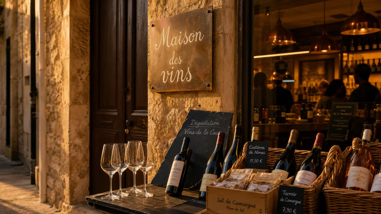 Maison régionale des vins et des produits du terroir à Montpellier : dégustation du samedi
