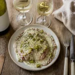 Quel vin servir avec une tête de veau sauce gribiche, verre de blanc sec et assiette de tête de veau