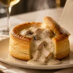 Quel vin servir avec un vol-au vent : sauce blanche champignons, Chardonnay