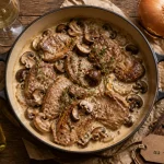 Quelle viande cuisiner avec du vin blanc : veau et champignons en sauce au vin blanc