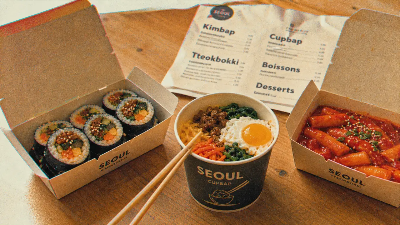 Sopoong - street food coréenne à Bordeaux : kimbap et cupbap, ramyeon