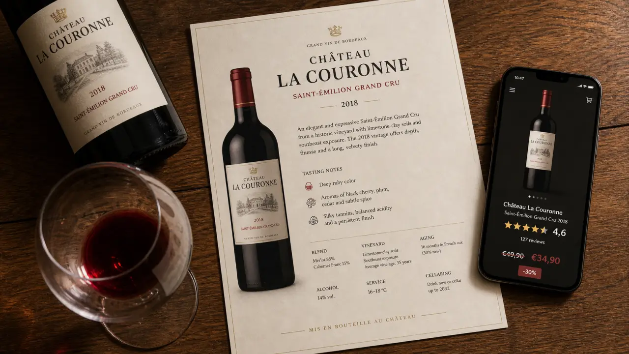 Vin avis : note, prix et millésime à vérifier