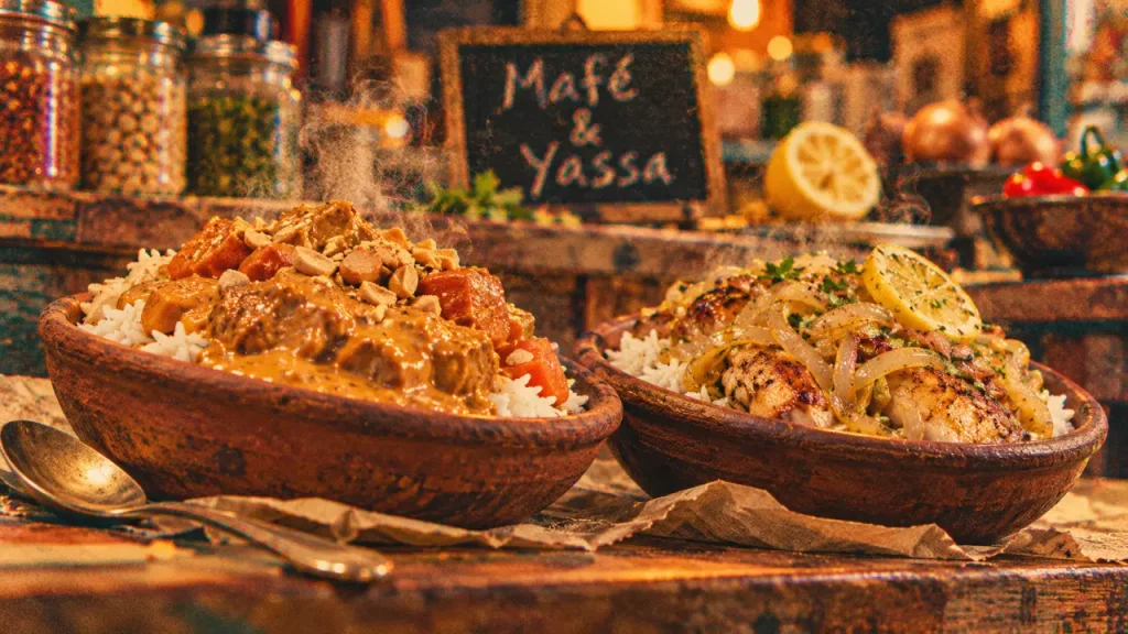 African Street Food à Tours : mafé, yassa et commande au 23 rue de la Monnaie