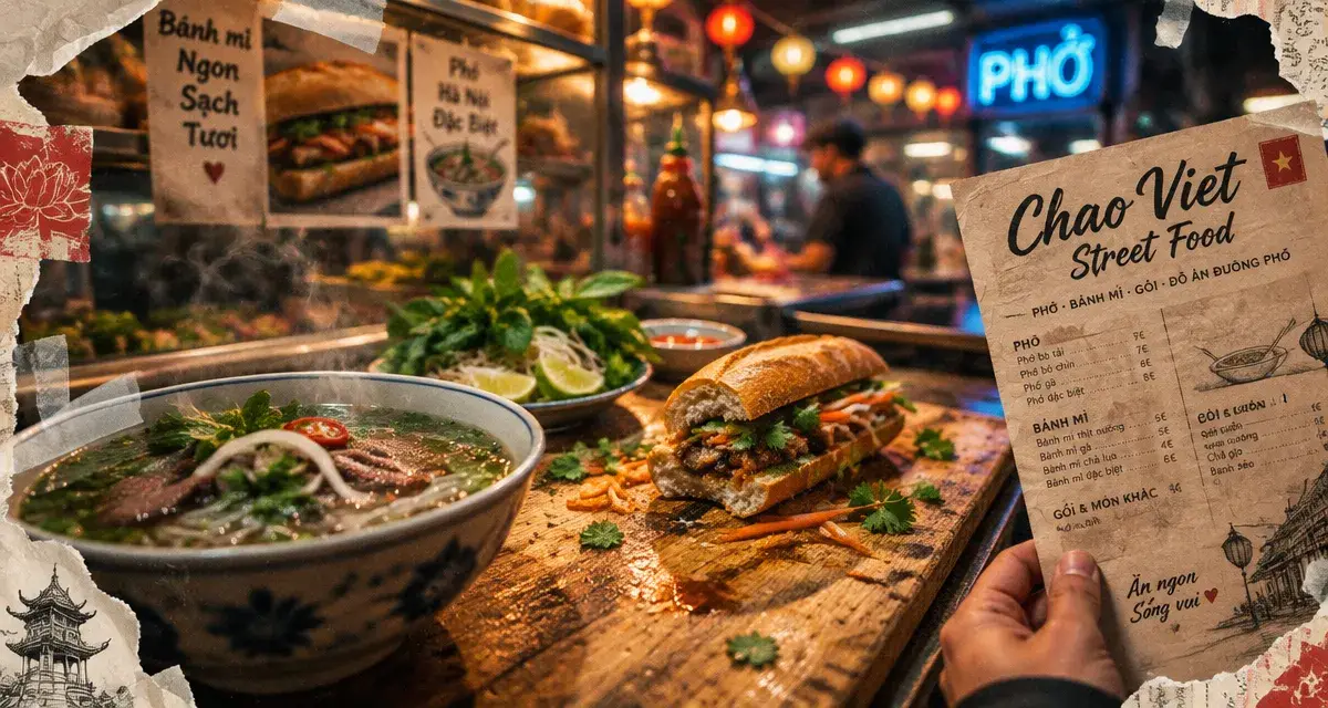 Chao Viet Street Food : bol de pho et banh mi, street food vietnamienne à Munich