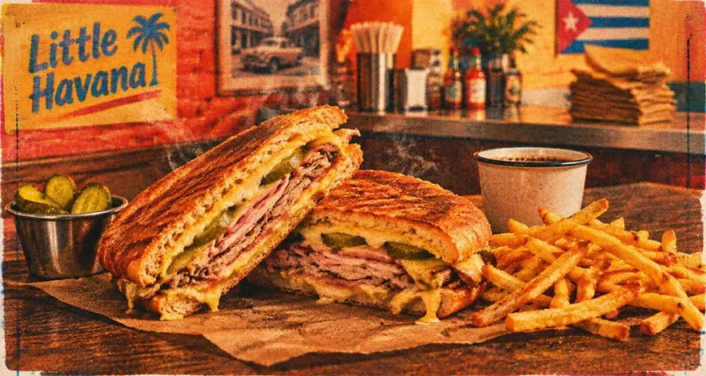 Cubano (sandwich cubain) au little havana - street food paris 02 à Paris 2e