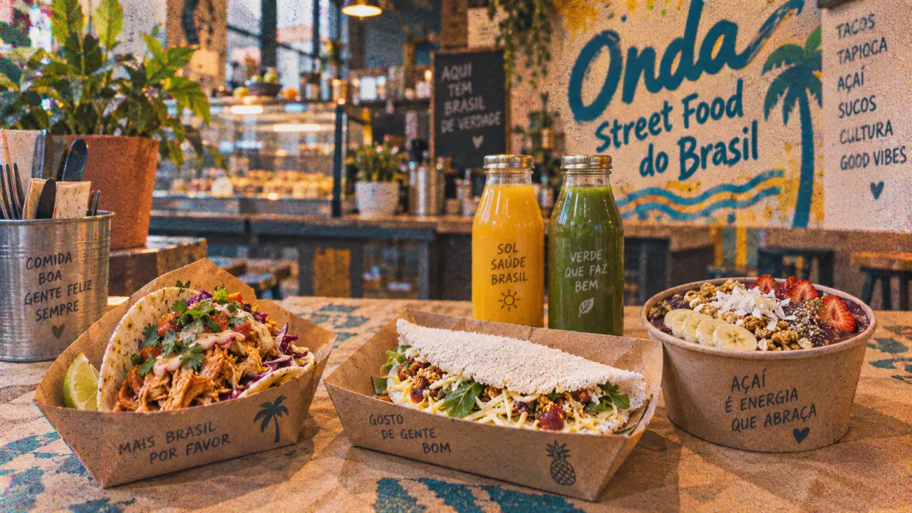 Onda - street food do brasil : tapioca et açaï, street food brésilienne au Marais