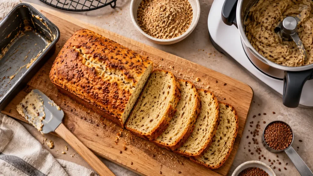 Recette de pain sans gluten au Thermomix : une mie qui se tient, sans gomme